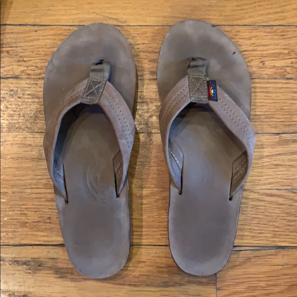 Rainbow Thick Strap Flip Flop